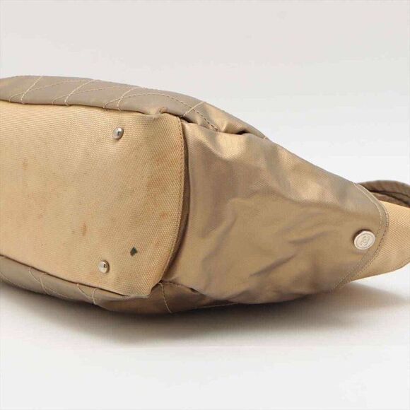 Chanel Paris Biarritz GM Coated Canvas Tote Bag Gold SilverMetal - Picture 3 of 13